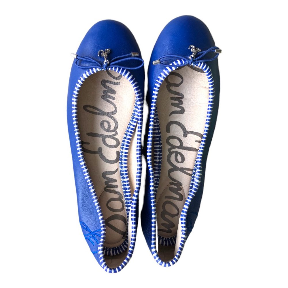Sam Edelman Felicia Cobalt Ballet Flats Size 6.5